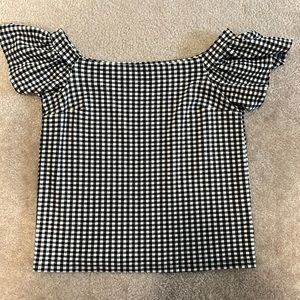 Off shoulder dress shirt